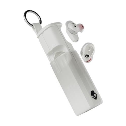Skullcandy Method 360 ANC Wireless Earbuds, Sound by Bose, Bluetooth Headphones, Premium Noise Cancelling, Up to 40 Hrs Battery, Sweat and Water Resistant, Microphone for iPhone Android - Bone