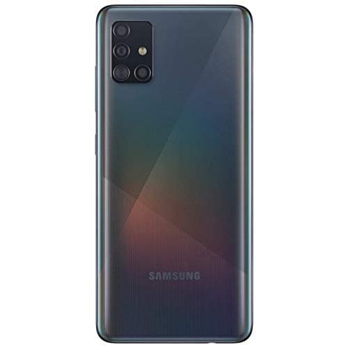 Samsung Galaxy A51, 128GB + 6GB RAM, Black - Unlocked (Renewed)
