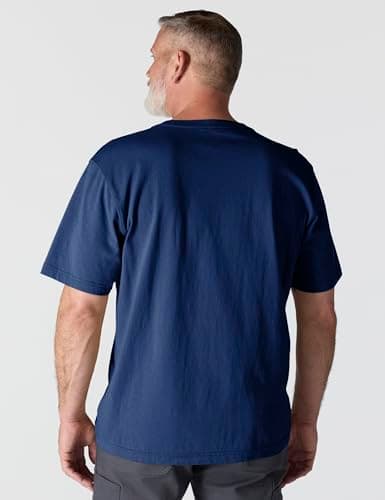 Carhartt Men's Loose Fit Heavyweight Short-Sleeve Pocket T-Shirt (Also Available in Big & Tall), Lakeshore, XX-Large — view 3