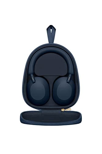 Sony WH-1000XM5 Premium Noise Canceling Headphones, Auto NC Optimizer, 30-Hour Battery, Alexa Voice Control, Midnight Blue — view 5