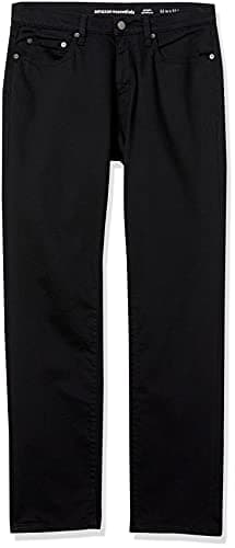 Amazon Essentials Men's Athletic-Fit Stretch Jean, Black, 36W x 32L — view 6