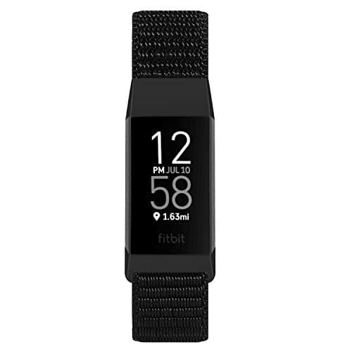 AVOD Nylon Loop Watch Bands Compatible with Fitbit Charge 4/Charge 3/SE, Soft Replacement Wristband Breathable Sport Strap with Band for Women Men — view 2
