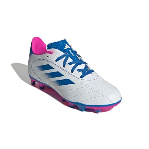 Adidas Unisex-Kids Goletto IX Firm Ground/Multi Ground, White/Bright Royal/Team Shock Pink, 11 — view 4
