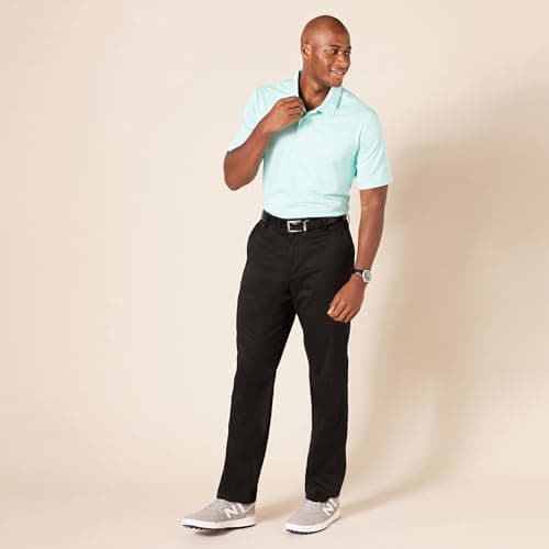 Amazon Essentials Men's Straight-Fit All-Day Stretch Golf Pant, Black, 38W x 32L — view 6