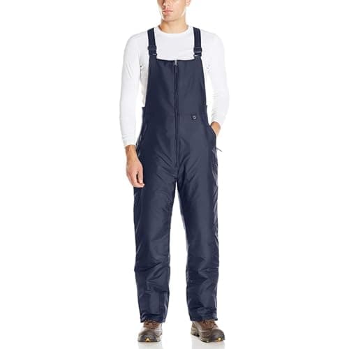 Arctix Men's Essential Insulated Bib Overalls, Blue Night, Large (36-38W * 32L)
