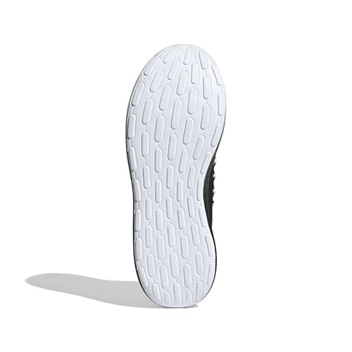 Adidas Men's Lite Racer Adapt 7.0, White/Black/White, 10.5 — view 4