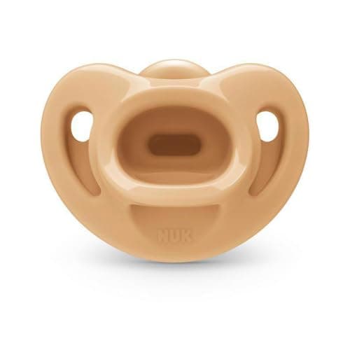 NUK Timeless Comfy Pacifier | 100% Silicone, One-Piece Design | BPA-Free, Gentle on Baby’s Skin | 5-Pack, for 0-6M — view 8