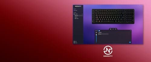 HyperX Eve 1800 – Gaming Keyboard, 1800 Form Factor,10 Zone Customizable RGB Lighting, Built-in Media Buttons, Membrane Switches, – Black — view 12
