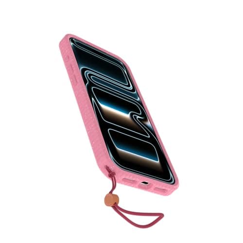 OtterBox Sole Series Phone Case for iPhone 17 Pro Max - Xtra Hot - Grippy iPhone Case, Protective Phone Case with Strap, Magsafe Pink — view 4