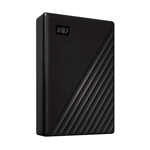 WD 5TB My Passport, Portable External Hard Drive, Black, backup software with defense against ransomware, and password protection, USB 3.1/USB 3.0 compatible - WDBPKJ0050BBK-WESN — view 4