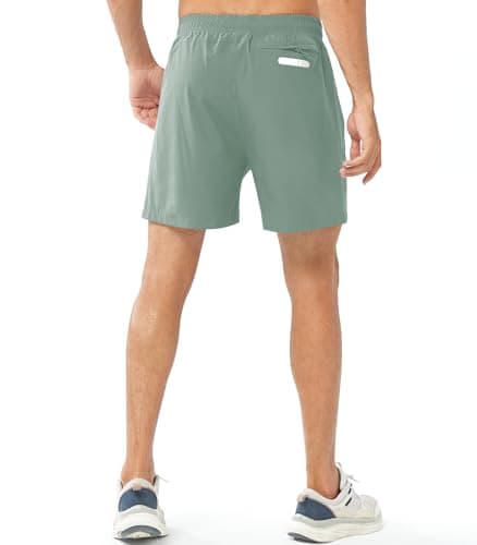 NORTHYARD Men's Athletic Running Shorts Quick Dry Workout Shorts 7"/ 5"/ 9" Lightweight Sports Gym Basketball Shorts Hiking Exercise LODENFROST-5inch XL