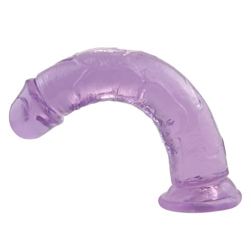 13 inch Thick Dildos, Purple Suction Cup Dildo, Jelly Butt Plug Sex Toys for Women — view 2