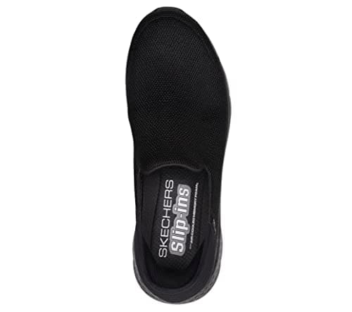 Skechers Men's Go Walk Flex No Hands Hands Free Slip-Ins Sneaker, Black, 11 X-Wide — view 3