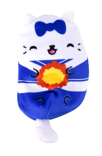Cats vs Pickles - Posie & Pom-Paws - 2-Pack - 4" Cute Cuddly Collectible Bean Plush Toy - Collect These as Desk Pets, Fidget Toys, or Sensory Toys - Great for Kids, Boys, & Girls! — view 2