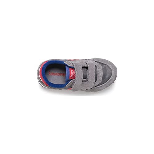 Saucony Unisex-child Baby Jazz Hook & Loop , GREY/RED, 5 M — view 4