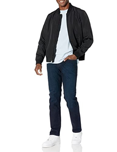 Amazon Essentials Men's Athletic-Fit Stretch Jean, Blue Overdyed 40W x 30L — view 3