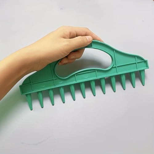 Handheld Garden Seed Sower & Soil Dibber Tool, PE Manual Planting Tool for Seed Sowing and Soil Drilling, Garden Vegetable Planting Tool for Farm & Garden — view 4