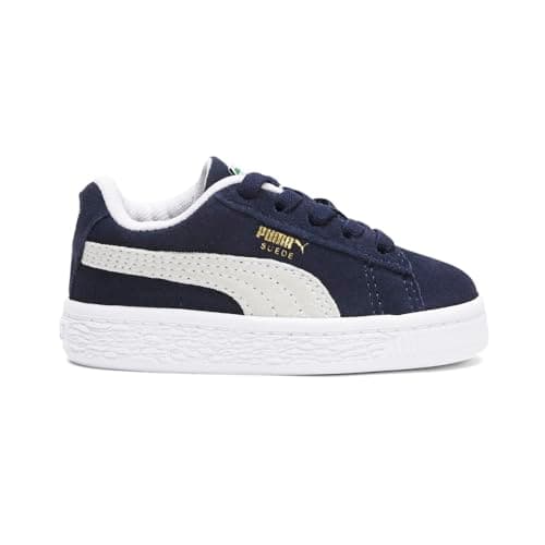 PUMA Suede Classic XXI (Big Kid) Peacoat/Puma White 4 Big Kid M