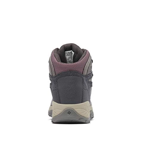 Columbia Women's Newton Ridge Plus Waterproof Amped Leather & Suede Hiking Boot Stratus/Canyon Rose, 10 Regular US — view 3