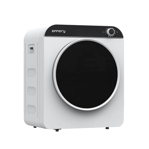 Effidry 110V Portable Clothes Dryer 830W Compact Laundry Dryers 2 cu.ft Electric Machine with Stainless Steel Tub for Apartment,RVs,Dorms,12LBS drying machine Clothing Dryer secadora portatil de ropa