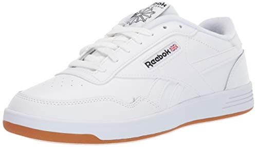 Reebok Club MEMT White/Black/Reebok Rubber Gum 9 D (M)