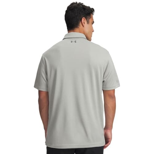 Under Armour Men's Tech Golf Polo, (069) Titanium / / Pitch Gray, X-Large