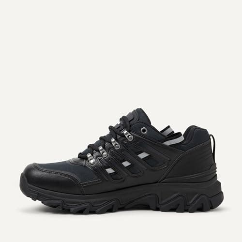 Amazon Essentials Men's Waterproof Hiking Shoes with Memory Foam Insole, Black, 11.5 — view 3