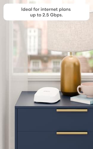 Amazon eero 7 dual-band mesh Wi-Fi 7 router (newest model) - Supports internet plans up to 2.5 Gbps, Coverage up to 2,000 sq. ft., 1-pack — view 4