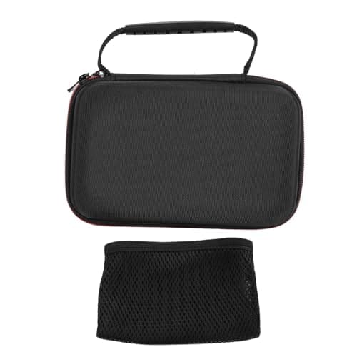 Generic Game Console Carrying Case Durable Protective with Inner Pocket for New 3DS XL 2DS XL, Travel Pouch for Gamers, Nylon Black — view 5