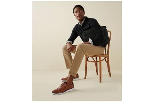 Cole Haan Mens 2 Zerogrand LSR Wing British Tan/Black/Ivory 10.5 D - Medium — view 6