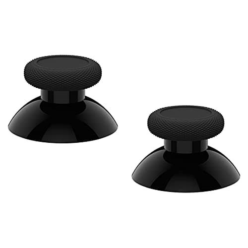 eXtremeRate Replacement Controller Joystick for Xbox One - 4 PCS Black Thumbsticks Analog Thumb Sticks Parts for Xbox Series X/S, Xbox One S/X, Elite Controller with Repair Kit Screwdriver — view 5