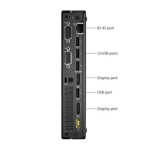 Lenovo ThinkCentre M710Q Mini Tiny Business Desktop PC (Renewed) — view 3