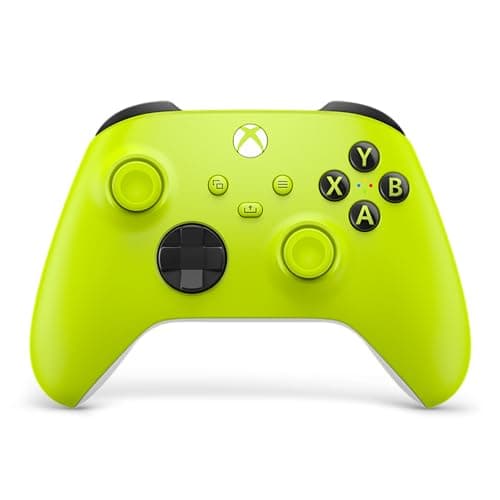 XBOX Core Wireless Gaming Controller – Electric Volt – XBOX Series X|S, XBOX One, Windows PC, Android, and iOS - Electric Volt Controller Edition