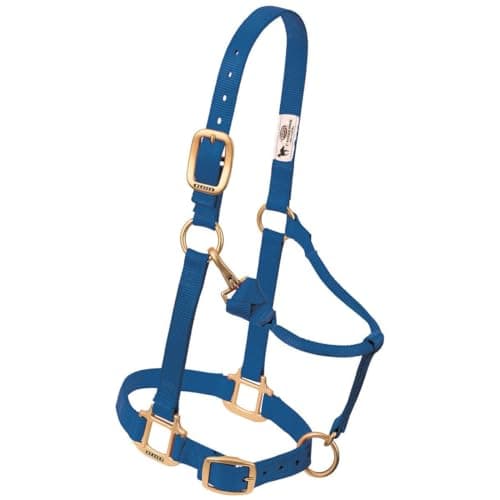Weaver Leather Original Adjustable Nylon Horse Halter, Purple, Arabian/Cob — view 5