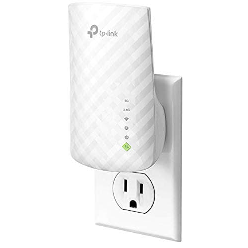 TP-Link WiFi Extender with Ethernet Port, Dual Band 5GHz/2.4GHz, Up to 44% More Bandwidth Than Single Band, Covers Up to 1200 Sq.ft and 30 Devices, Signal Booster Amplifier Supports OneMesh(RE220) — view 3