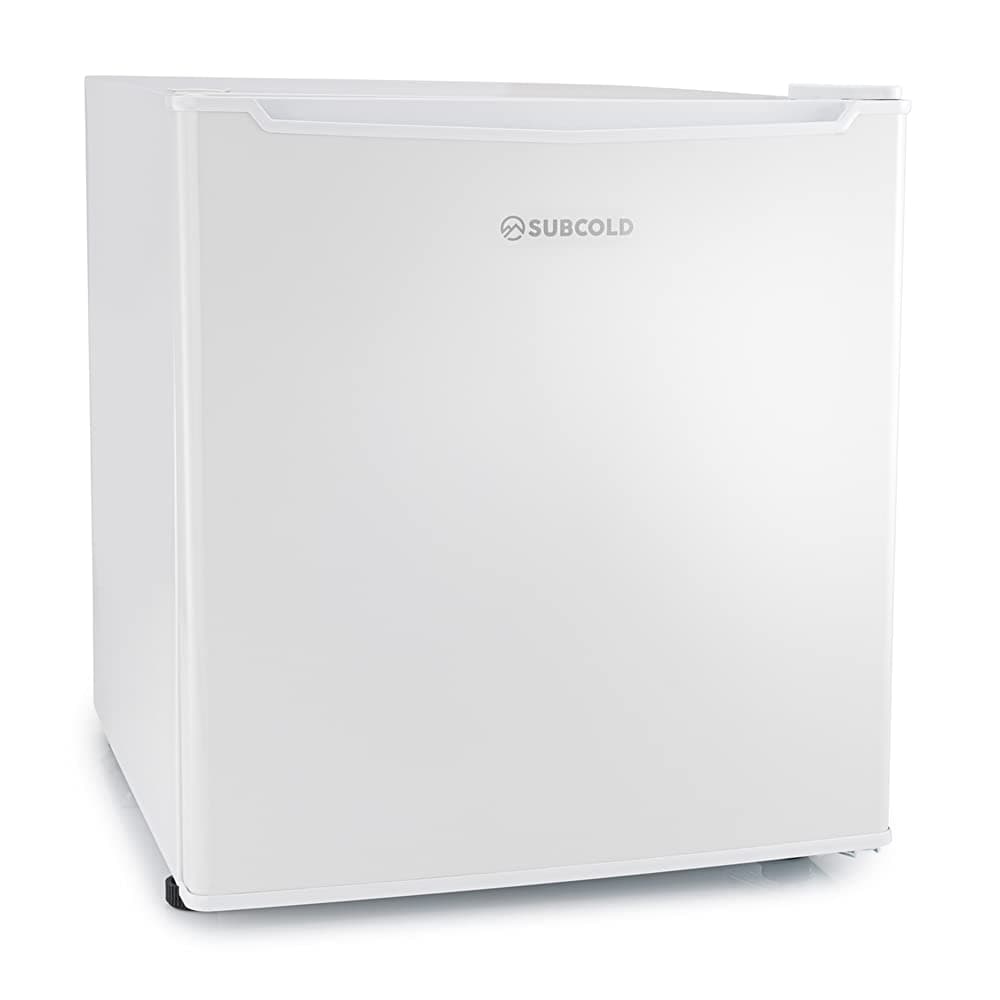 Subcold Eco35F Mini Freezer | 4-Star Table Top Freezer | Small Energy Efficient Mini Freezer | Adjustable Thermostat & Reversible Door | Customisable Storage Removable Shelf (White) (Renewed)