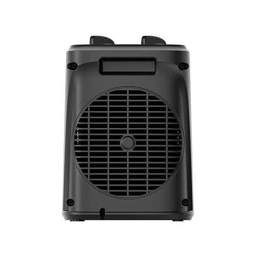 Emerson SH1501 1500W Electric Space Heater, Portable with 3 Level Thermostat, PTC Ceramic Fast Heating/Fan Modes, Indoor Use — view 3