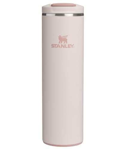 Stanley AeroLight Transit Bottle 16 oz | Locking Drink Through Lid | Leak Resistant Water Bottle or Coffee Travel Mug | Lightweight Insulated Stainless Steel | BPA-Free | Rose Quartz