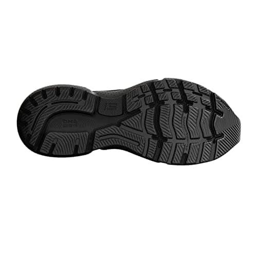Brooks Women's Ghost 15 Neutral Running Shoe - Black/Black/Ebony - 7 Medium — view 6