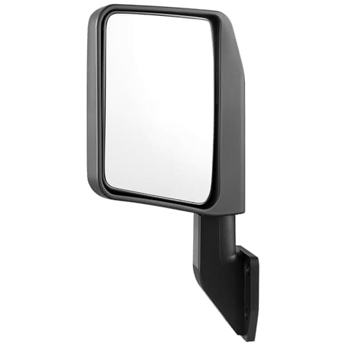 VEVOR Tube Door Side Mirrors, Compatible with Jeep Wrangler CJ7 YJ TJ JK JL/Gladiator JT/Cherokee XJ, DOT-Certified Side View Mirrors for Half Tubular Doors, Up/Down/Left/Right Adjustable, 1 Pair — view 8