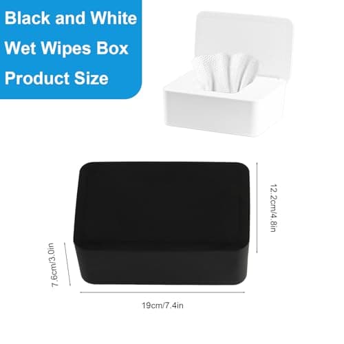1 Pcs Diaper Wipes Dispenser,Refillable Wipe Container, Wet Wipes Dispenser