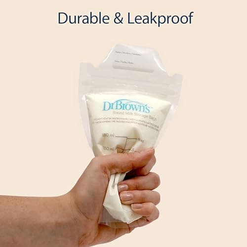 Dr. Brown's Breastmilk Storage Bags 100 Count (Pack of 1), Clear — view 2
