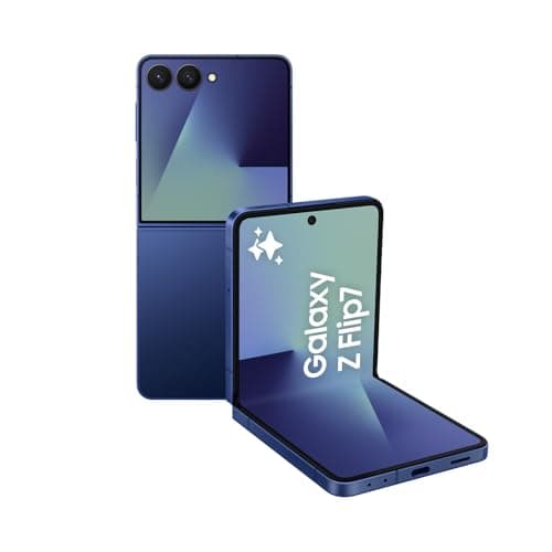 Samsung Galaxy Z Flip7, 256GB, Blue Shadow (CAD Version & Warranty) - AI Smartphone, 50MP, 6.9" Dynamic AMOLED Main Display, 120Hz Refresh, FlexCam - Financing Available
