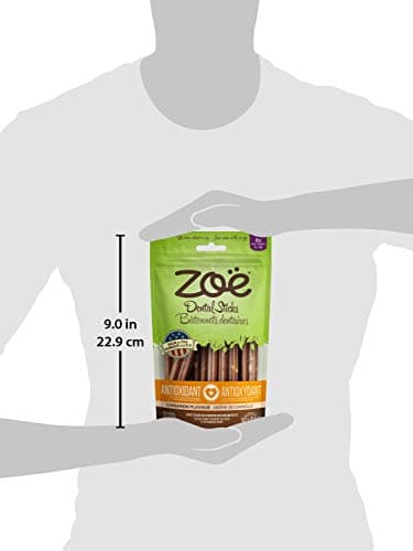 Zoe Dental Sticks for Dogs, Antioxidant, Large, Cinnamon Flavor, 6.6 oz — view 10