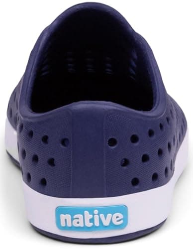 Native Shoes Unisex-Kids Jefferson Sneakers, Regatta Blue/Shell White, 8 Toddler — view 2