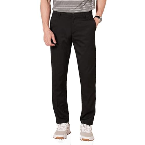 Amazon Essentials Men's Amazon Essentials Men's Slim-fit Stretch Golf Pant Pants, -Black, 32W x 30L
