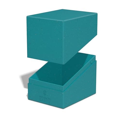 Ultimate Guard RTE Boulder 133+, Deck Case for 133 Double-Sleeved TCG Cards, Petrol, 87% Renewable, Made in Germany, Secure & Durable Storage — view 5