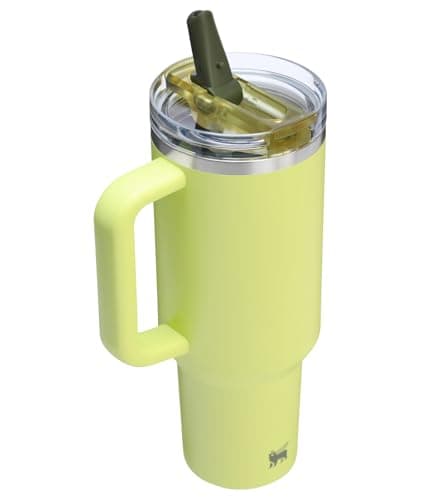STANLEY Quencher ProTour Flip Straw Tumbler with Leakproof Lid 40 oz | Built-In Straw and Handle | Cup Holder Compatible for Travel | Insulated Stainless Steel Cup | BPA-Free | Prickly Pear — view 2