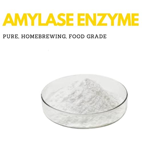 Amylase Enzyme (1lb)| Packed in Canada| 100% Food-Grade Enzyme Formula; Non-GMO| Increase Fermentation; Used for Homebrewing Process in Beer Making| by Elo’s Premium