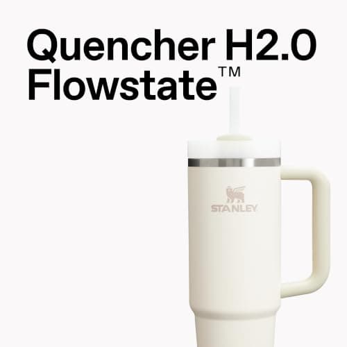 STANLEY Quencher H2.0 Tumbler with Handle and Straw 40 oz | Flowstate 3-Position Lid | Cup Holder Compatible for Travel | Insulated Stainless Steel Cup | BPA-Free | Cranberry — view 3